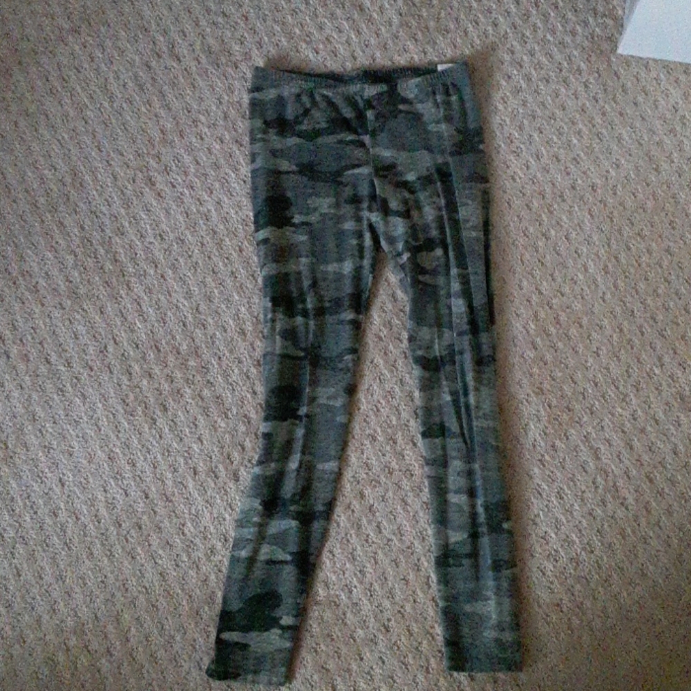 SO Camo Juniors Leggings